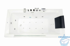 Акриовая ванна Gemy G9055 K L 181х92 с гидромассажем