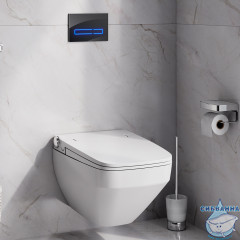 Унитаз подвесной безободковый AM.PM Inspire 2.0 электронной крышкой-биде CleanCare CCC50A1700SC