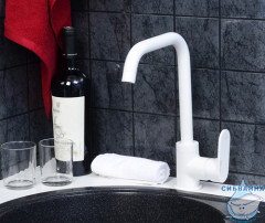 Смеситель для кухни Wasserkraft Mindel 8507 (белый)