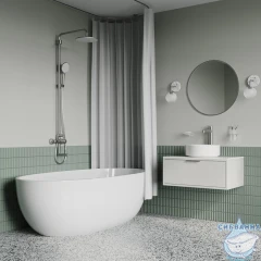 Душевая система Iddis Aiger 230 AIGBC3Fi06 (хром матовый)