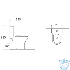 Унитаз напольный Aquatek Леон AQ2785-00 с бачком и сиденьем Soft Close (микролифт)