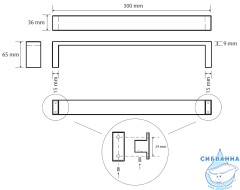 Полотенцедержатель Bemeta Gamma 145804012