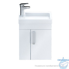 Тумба для ванной комнаты, подвесная, белая, 40 см, Torr, IDDIS, TOR40W1i95. Подходит умывальник 0014000U28