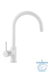Смеситель для кухни Azario Tasco AZ-151644316 (белый матовый)