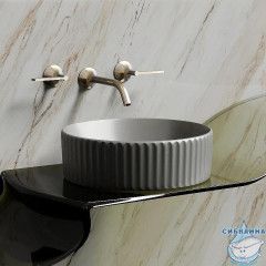  Раковина на столешницу 36 см Ceramicanova Element CN6057MH (серый)