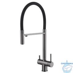 Смеситель для кухни Abber Wasser Kreis AF81141NG (никель)