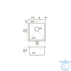 Кухонная мойка Omoikiri Akisame Akisame 46-LG 4973081 золото