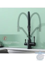 Смеситель для кухни Raglo R81.62.06 (черный)