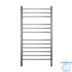 Полотенцесушитель электрический Terminus Аврора П12 50х100 (хром)  (с возможностью скрытого подключения, подключение справа)