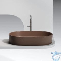  Раковина на столешницу 61 см Ceramicanova Element CN6048MDB (коричневый)