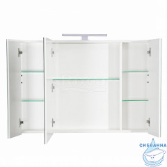 Зеркальный шкаф Roca Etna 98 белый глянец 857305806