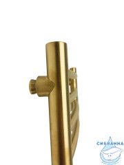 Полотенцесушитель электрический Calypso Antaeus П13 40х80 (брашированное золото)