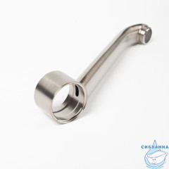 Излив для смесителя, кухня, нерж. сталь, 216х153 мм, поворотный, сатин, IDDIS, 995V22S5SM