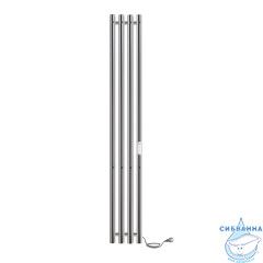 Полотенцесушитель электрический Indigo Style (с таймером) 18х120 хром (с возможностью скрытого подключения, подключение R/L)