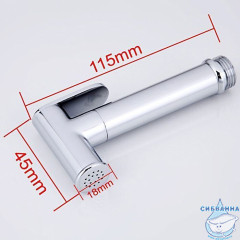 Гигиеническая лейка Frap 1 режим F21 (хром)