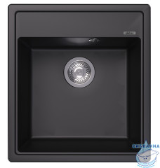 Кухонная мойка ABBER Quarz AQ2901B черная