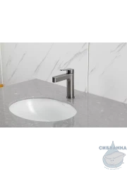 Смеситель раковины Gappo G1099-39 (оружейная сталь)