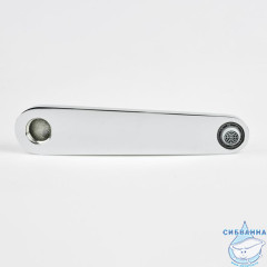 Излив для смесителя, кухня, плоский, латунь, 216х245 мм, фиксированный, хром, IDDIS, 995F22C5SM