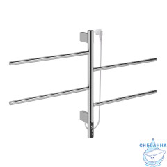 Полотенцесушитель электрический ABBER Universal AH4504 хром