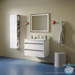 Тумба подвесная, 80 см, белый, Zodiac X, IDDIS, ZDX80W0i95 подходит умыв. 4078000i28