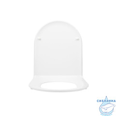 Сиденье для унитаза, Sena, белый, дюропласт, IDDIS, 947SENW1SK