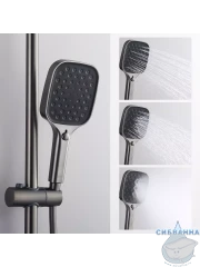 Душевая система Raglo 310 1 режим R50.24.09 (графит)