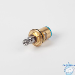 Кран-букса для смесителя, керамика, 180°, 20 зубцов, G1/2", М24, h=45 мм, IDDIS, 998CR451SM-1