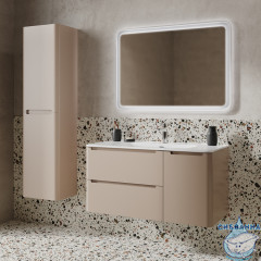 Тумба с умывальником Iddis Edifice 100 см капучино EDI10C0i95