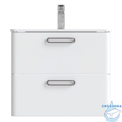 Тумба с умывальником Iddis Brick 60 см белый глянец BRI60W0i95