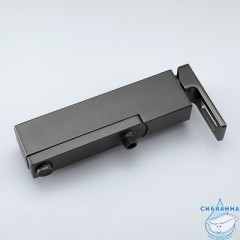 Смеситель для ванны Gappo G3217-9 с аксессуарами (оружейная сталь)