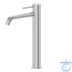 Смеситель ABBER Wasser Kreis 316 AF8111BST-L для накладной раковины, брашированная сталь