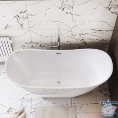 Акриловая ванна Grossman Galaxy GR-2104 170X75 с каркасом (белый глянцевый)