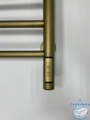 Полотенцесушитель электрический Grois Laura GR-132 50×80 П8 (бронза)