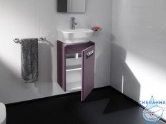 Тумба Roca Gap 45 с раковиной Roca Gap 45 фиолетовый