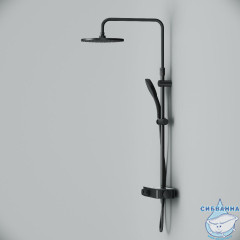 Душевая система AM.PM Inspire V2.0 F0750A422 1 режим (черный матовый)