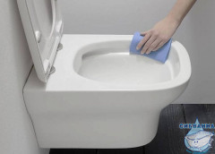 Инсталляция Jacob Delafon E29025-NF с кнопкой смыва E29026-01R в комплекте с унитазом Jacob Delafon Vox EDM102-00 c сиденьем Soft close (микролифт) легкосъёмное E20142-00