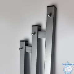 Полотенцесушитель электрический Indigo Sky PRO (с таймером) 17х150 графит (с возможностью скрытого подключения, подключение R)