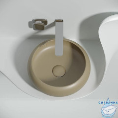  Раковина на столешницу 36 см Ceramicanova Element CN6050MC (капучино)
