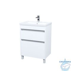 Тумба с умывальником, напольная, 60 см, белый, Zodiac X, IDDIS, ZDX60WFi95K подходит умыв. 4076000i28