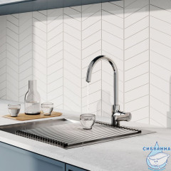 Смеситель для кухни с каналом для фильтрованной воды, Cuba, IDDIS, CUBSBFJi05