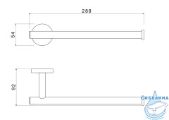 Полотенцедержатель Aquatek Оберон AQ4219CR 