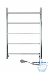 Полотенцесушитель электрический Indigo Line П5 50х60 хром (с возможностью скрытого подключения, подключение R/L)
