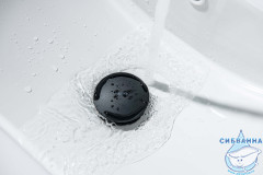Донный клапан для раковины Aquatek AQ6002MB (черный матовый)