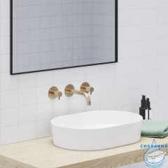 Смеситель для раковины Ravak Espirit  X070350 (розовое золото)