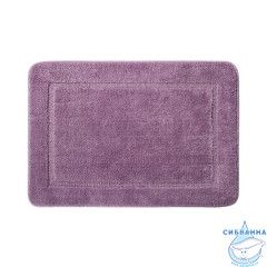 Коврик для ванной комнаты, 65х45, микрофибра, фиолетовый, IDDIS, PSQS01Mi12