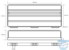 Полотенцедержатель Bemeta Solo 139105262