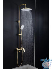 Душевая система Gappo G2448-3 230 1 режим (сатин золотой)