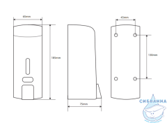 Дозатор для жидкого мыла Bemeta Hotel 121209144 