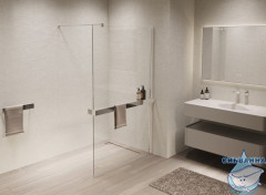 Walk-in Vincea Walk In HS 120 профиль хром, стекло прозрачное VSW-1HR120CL