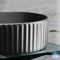  Раковина на столешницу 36 см Ceramicanova Element CN6057MDH (антрацит)